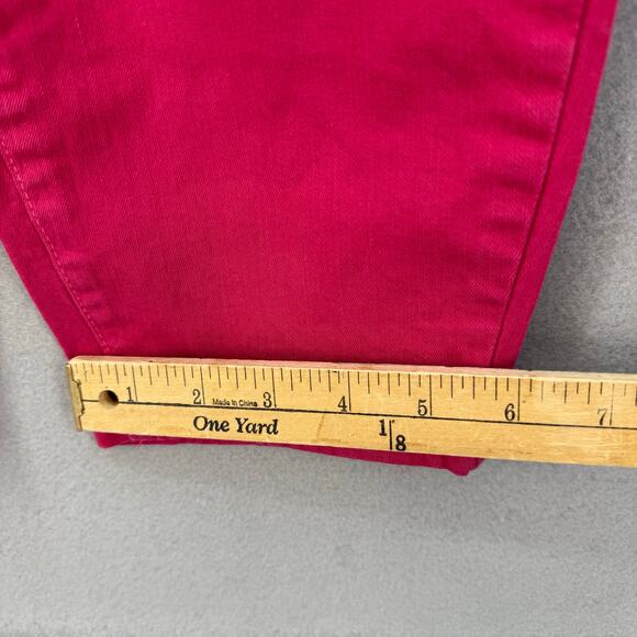 Judy Blue Jeans Women 18W Bright Pink Skinny Fit Summer Preppy Normcore - Picture 15 of 15